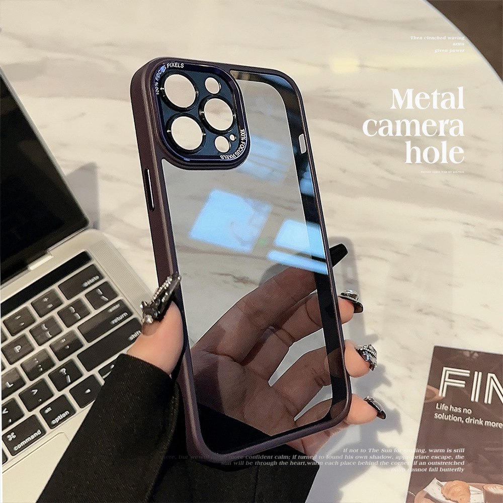 Magnetic Phone Case With Metal Lens Magnetic Phone Case With Metal Lens